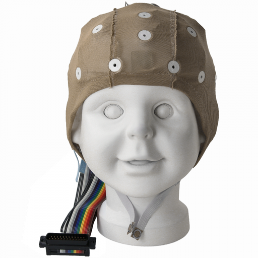 [C110-I1-3-20ELEC] Infa-Cap III 20 Electrodos ECI (34-38)cm Brown