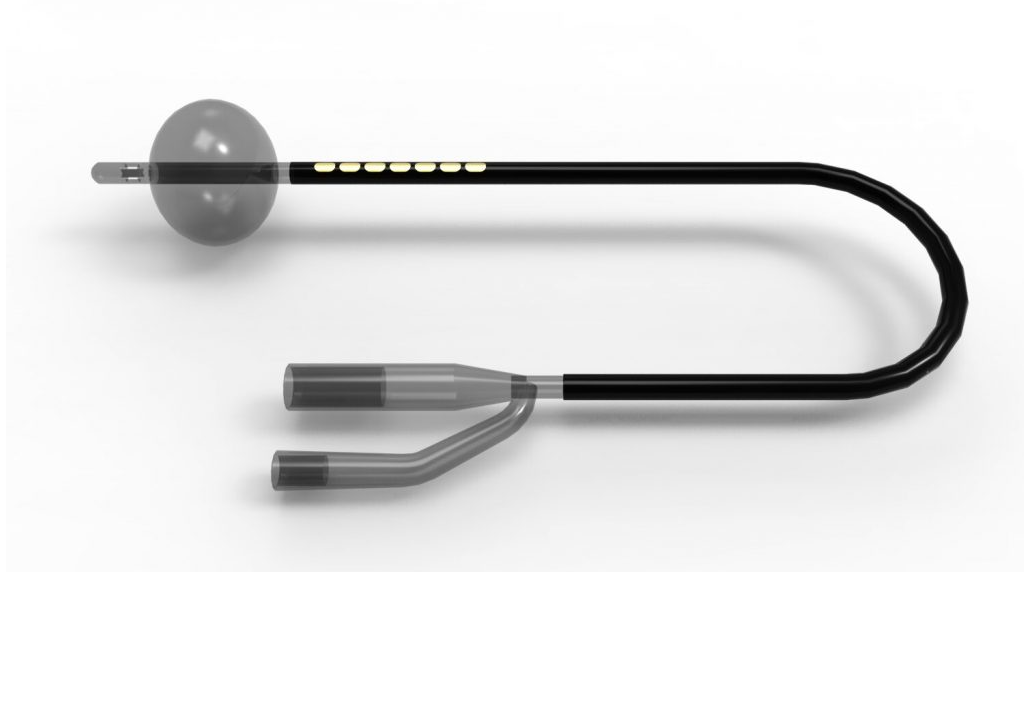 Elétrodo Bipolar Catéter Uretral Ouro 16Fr 200cm TP