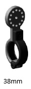 Suporte de montagem do tracker – 38 mm p/ Magventure