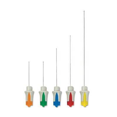 Agulha Concêntrica 75mmx0.30mm 23G Amarela Dantec DCN
