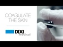 Coagulate the skin