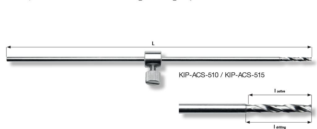 Broca Craneana DIXI 200mm