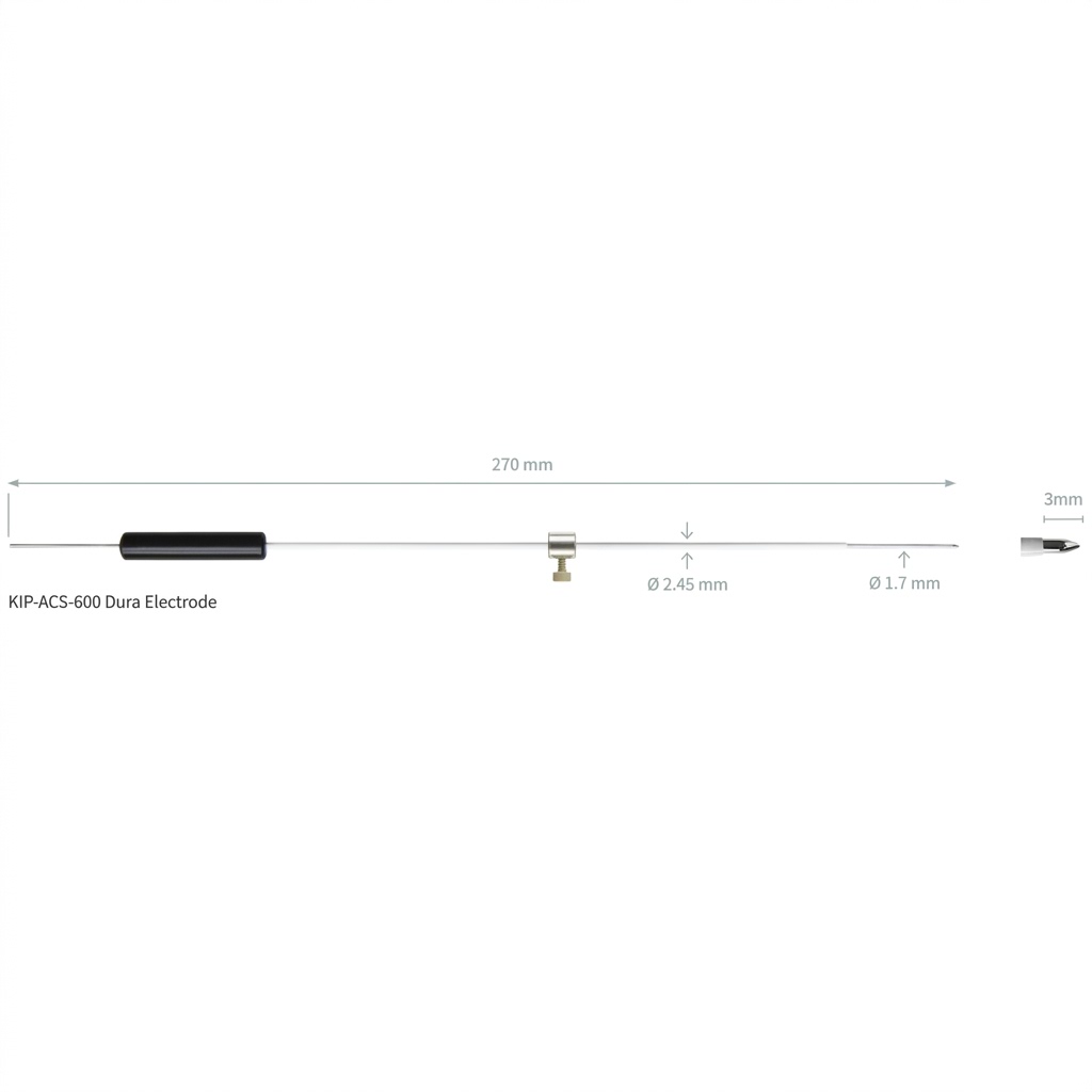 Pounted Dura-Máter DIXI Coagulation Electrode