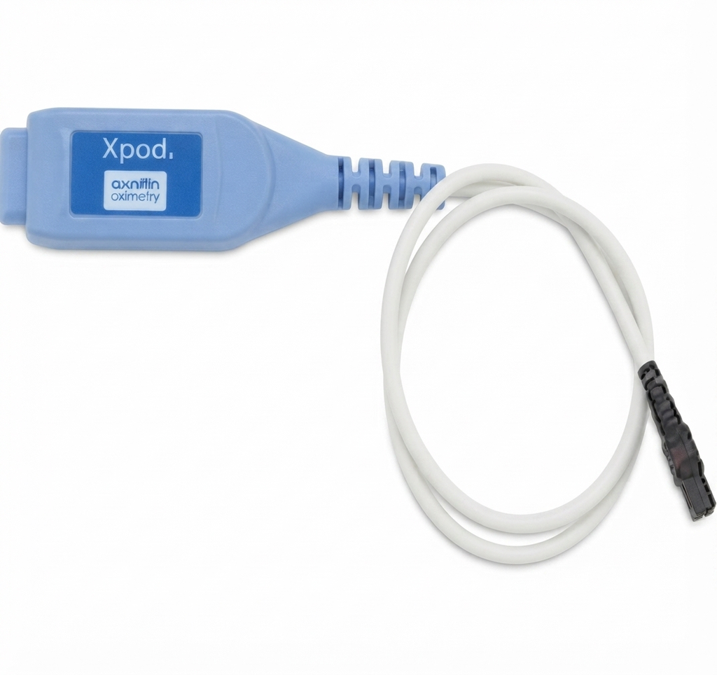 Oximetro XPOD para Micromed & Embla 3-PIN Castanho