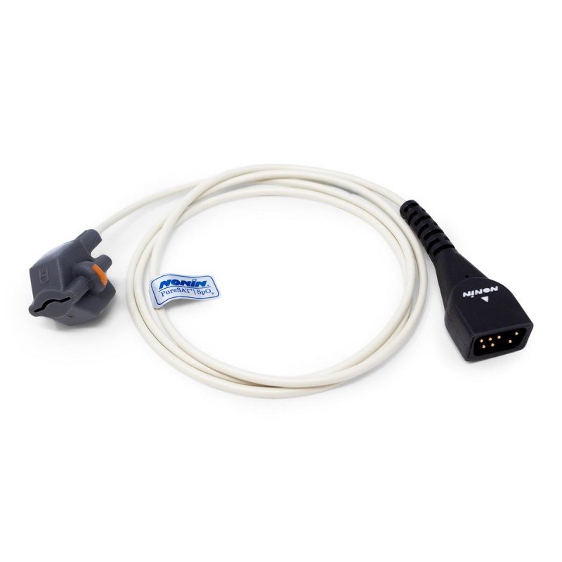 Sensor SPO2 Nonin 8000SS Adulto 100cm Silicone