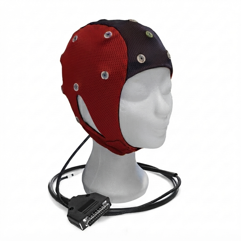 Touca 21 Elétrodos WG connect M(51-56)cm Vermelha﻿