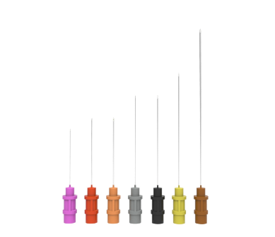 Agulha Concêntrica 30x0.35mm 28G Vermelha MyolineXP