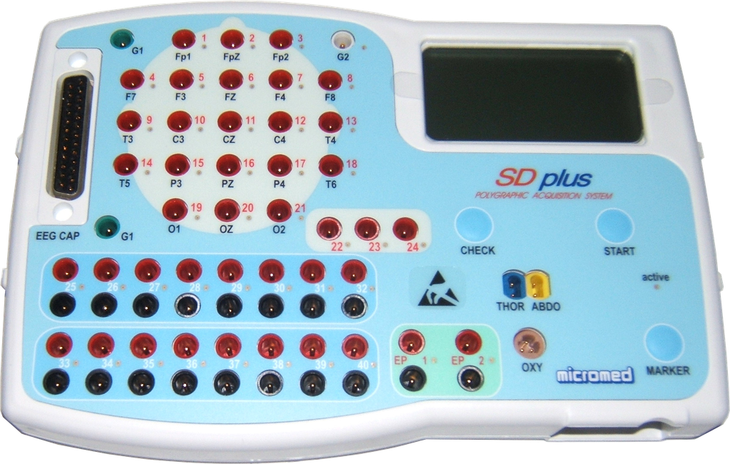 Amplificador SD PLUS RESEARCH Micromed