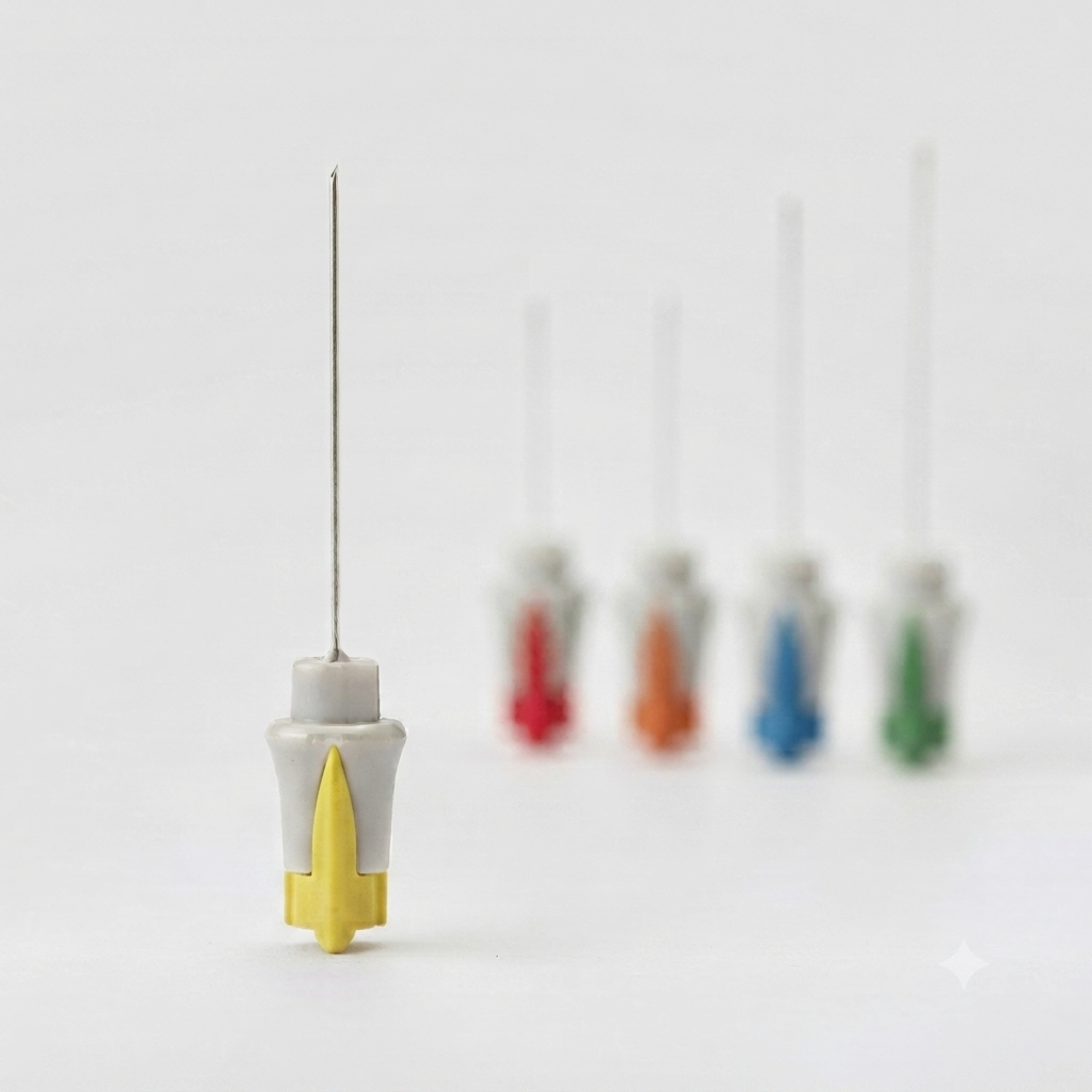Dantec Concentric Needle 75mmx0.30mm 23G Yellow