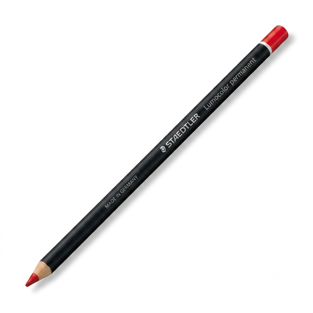 Lapis Dermografico para EEG e EMG vermelho (12u)