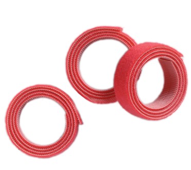 Faixa de Velcro vermelho