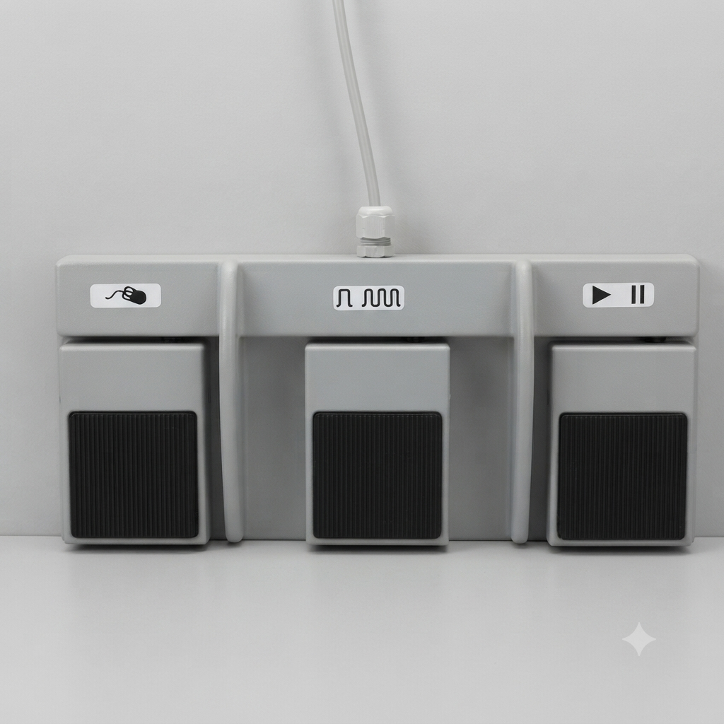 Pedal Comando Eletromiógrafos Natus