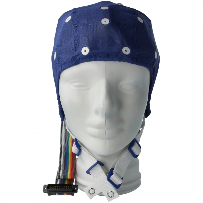 Touca 27 Elétrodos ECI L(58-62)cm Azul