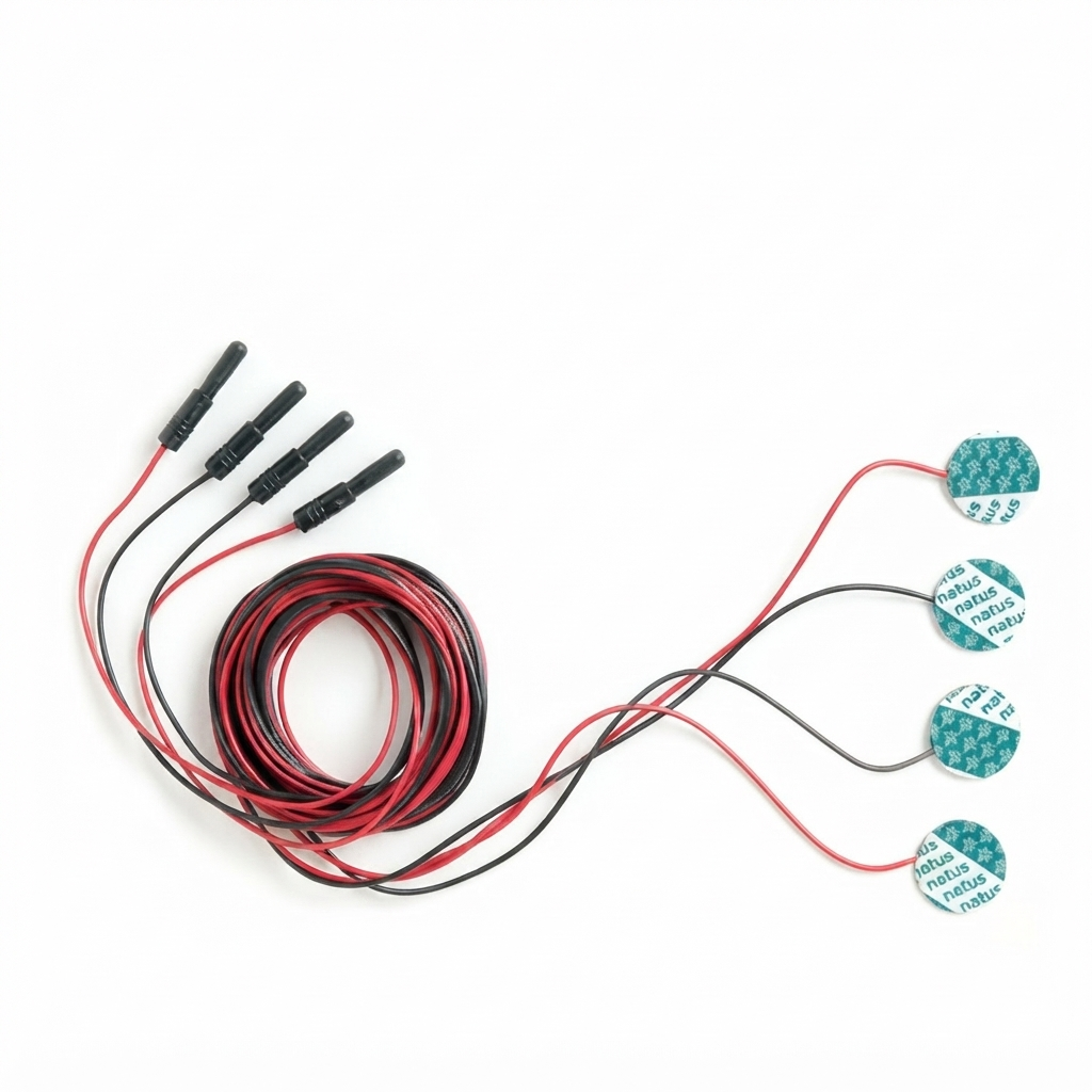 Surface Electrode Ø20mm 2x2 Natus 150cm TP 