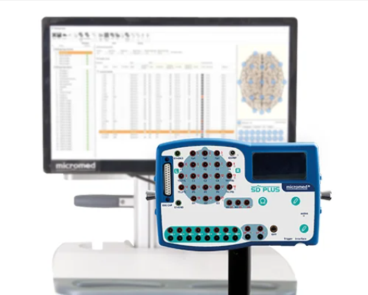 Eletroencefalógrafo BRAIN QUICK vs DS FLXI EEG E
