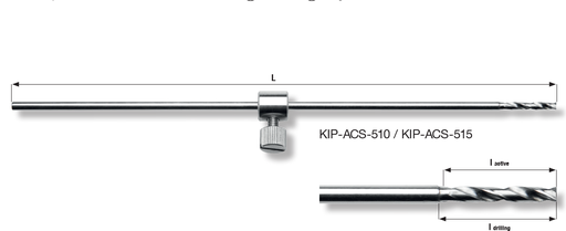 [C130-KIP-ACS-515] Broca Craneana DIXI 200mm