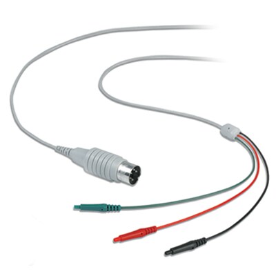 [C390-9013C0132] Cabo Elétrodos Superfície 3x0,7mm HUSH Natus 100cm DIN-5