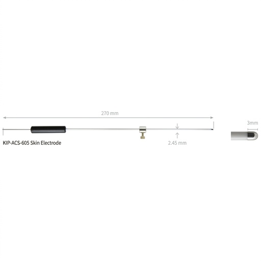 [C130-KIP-ACS-605] Rounded Skin DIXI Coagulation Electrode