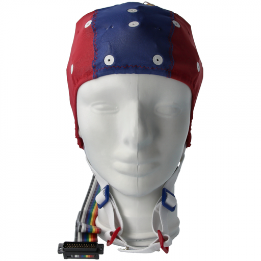 [C110-E1-L/M] Electro-Cap 20 Eletrodes L/M(56-60)cm Red & Blue