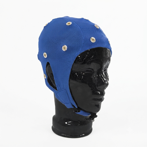 [C110-CS301.08] ﻿Touca 21 Elétrodos WG conect Criança (43-47)cm Azul﻿