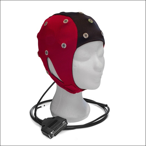 [C110-CS301.10] ﻿Touca 21 Elétrodos WG connect M(51-56)cm Vermelha﻿