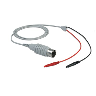 [C390-9013C0122] Cabo Elétrodos Superfície 2x0,7mm HUSH Natus 200cm DIN-5