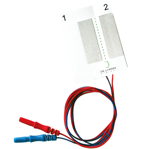 [C440-42-9800] Elétrodo Adesivo para Tubo Ø>=7,5mm LANGER 60cm TP