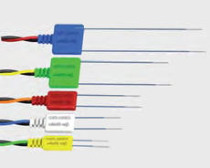 [C410-TFDN351301] Elétrodo Facial 2,5mm Isolado 13x0,35mm SPES 150cm TP