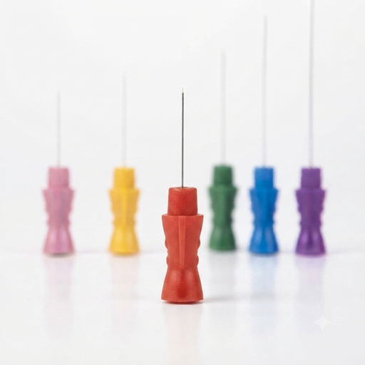 [C310-TE/B50600-001] Technomed Concentric Needle 25x0.30mm 30G Red