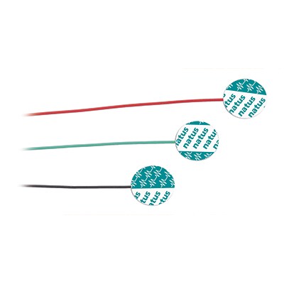 [C360-019-439400] Surface Electrode Ø20mm RGB Natus 50cm TP