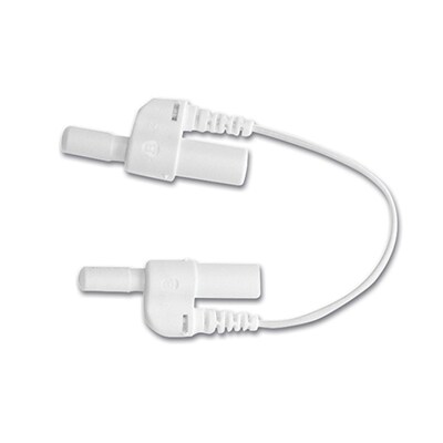 [C390-1451020] Stackable Jumper/Linker 8cm Natus White