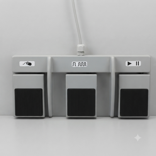 [E312-9031B0307] Pedal Comando Eletromiógrafos Natus