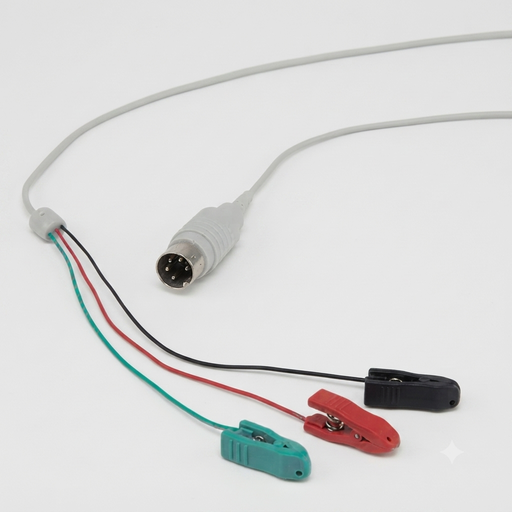 [C390-9013C0232] Shielded HUSH cable TAB 3Clip Natus 100cm DIN-5