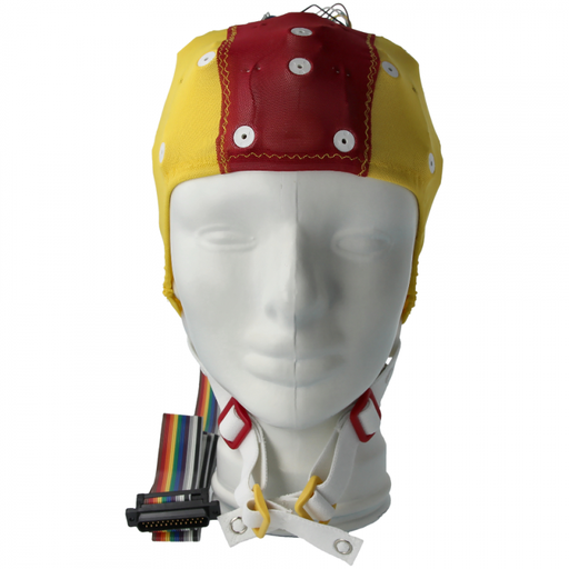 [C110-SPE1-M/SM27ELEC] Electro-Cap 27 Electrodes M/SM(52-56cm) Yellow & Red