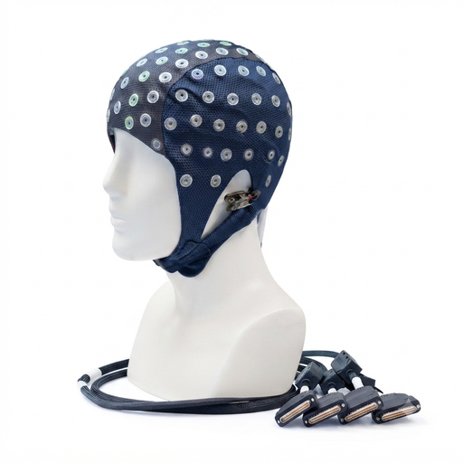 [C110-HC0018] Touca 256 Elétrodos WG L(56-61)cm Azul 