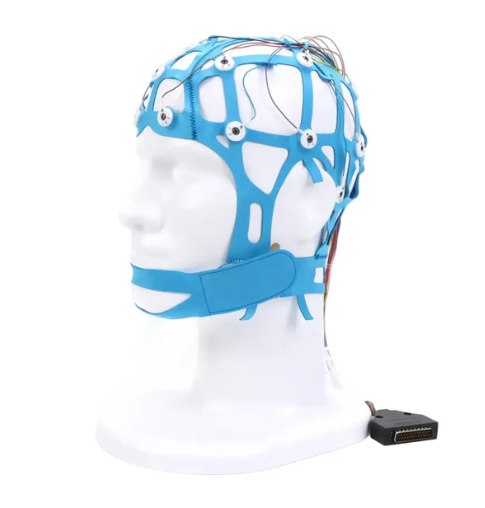 [C110-EC-164] Touca Descartável 23 Elétrodos CNSAC Infantil(42-46)cm