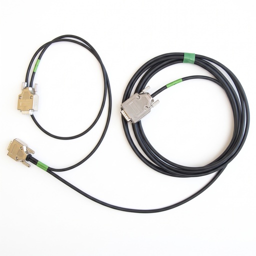 [E512-9016E4581] Cabo repartidor para disparo externo (D-Sub de 9 pinos) para pedal/Keypoint